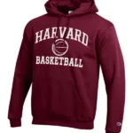 Mens Champion Crimson Harvard Pullover Hoodie
