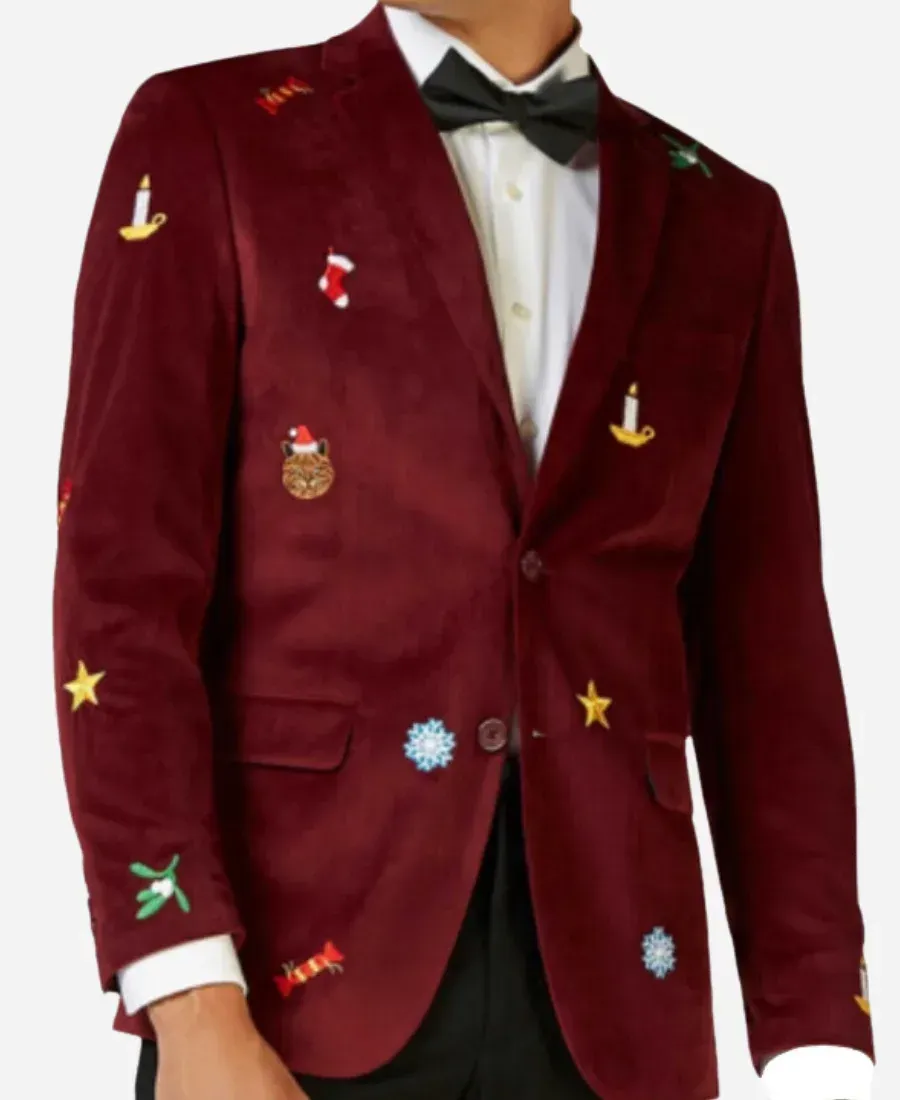 Mens Christmas Blazer