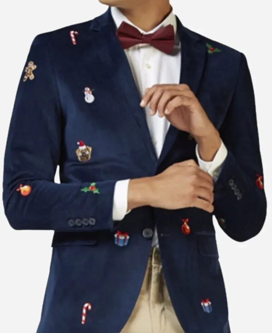Mens Christmas Blazer