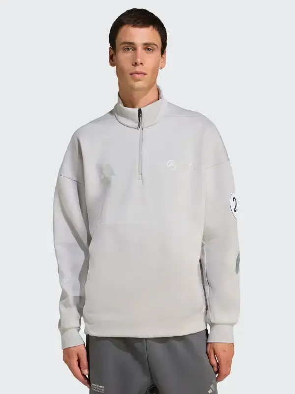 Mercedes AMG Adidas F1 Silver Arrows Sweatshirt