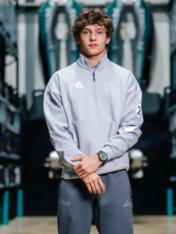 Mercedes AMG Adidas F1 Silver Arrows Sweatshirt
